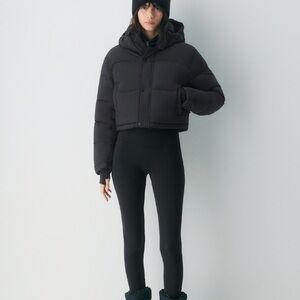Aritzia Black Puffer Jacket